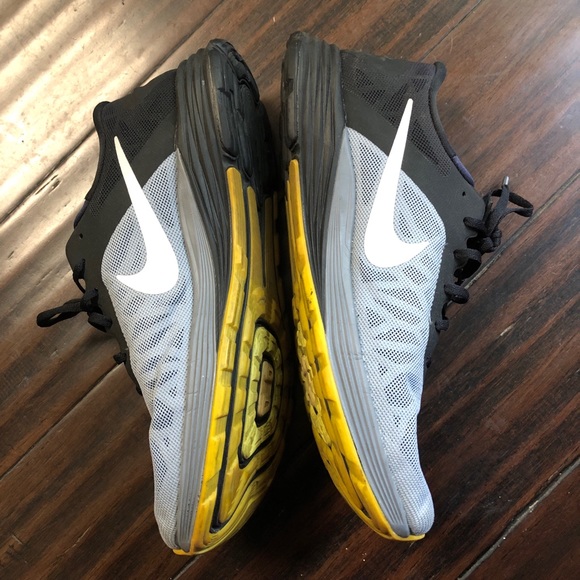 Nike Lunarlaunch running sneakers/ training shoes, mesh top, size 13 - Picture 5 of 15